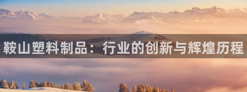太阳集团8027：鞍山塑料制品：行业的创新与辉煌历程
