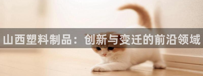 太阳集团网站1088vip：山西塑料制品：创新与变迁的前沿领