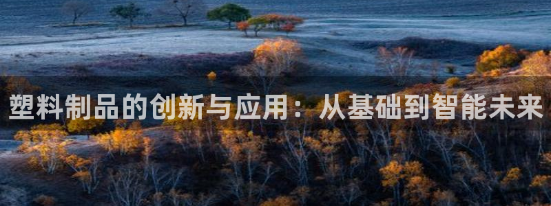 太阳成集团tyc122cc客服：塑料制品的创新与应用：从基础