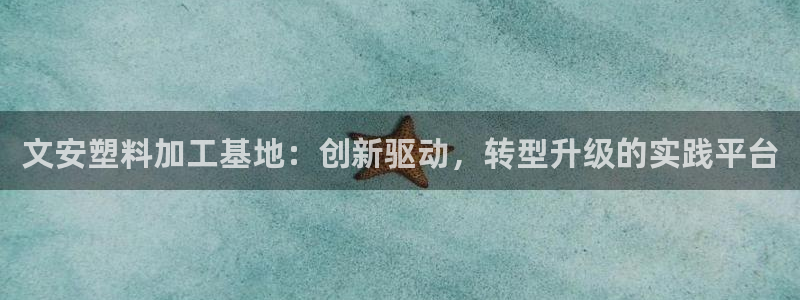 太阳集团在哪里：文安塑料加工基地：创新驱动，转型升级的实践平
