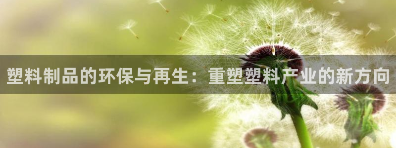 太阳电玩城下载：塑料制品的环保与再生：重塑塑料产业的新方向