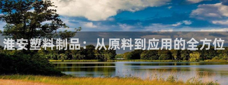 太阳集团董事长的儿子照片：淮安塑料制品：从原料到应用的全方位