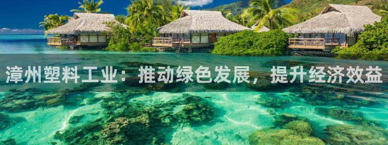 太阳神电子游戏平台：漳州塑料工业：推动绿色发展，提升经济效益