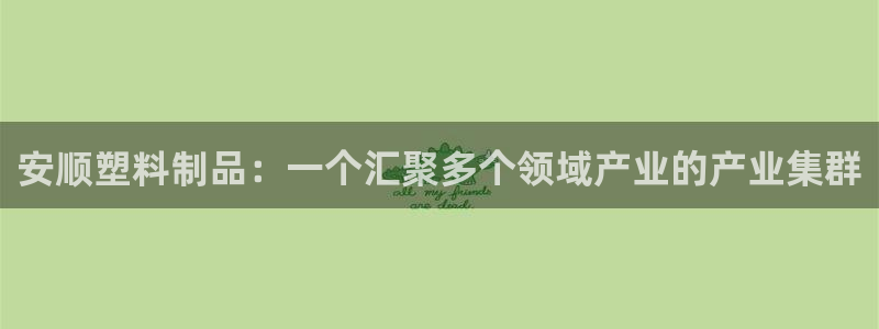 太阳集团下载链接：安顺塑料制品：一个汇聚多个领域产业的产业集