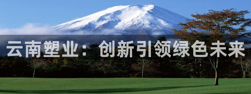 太阳成集团游戏：云南塑业：创新引领绿色未来