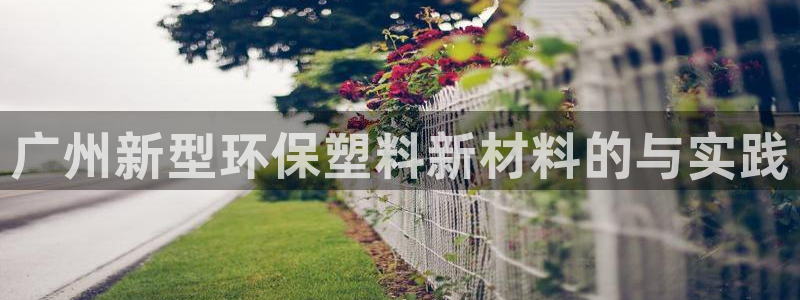 太阳诚集团网址：广州新型环保塑料新材料的与实践